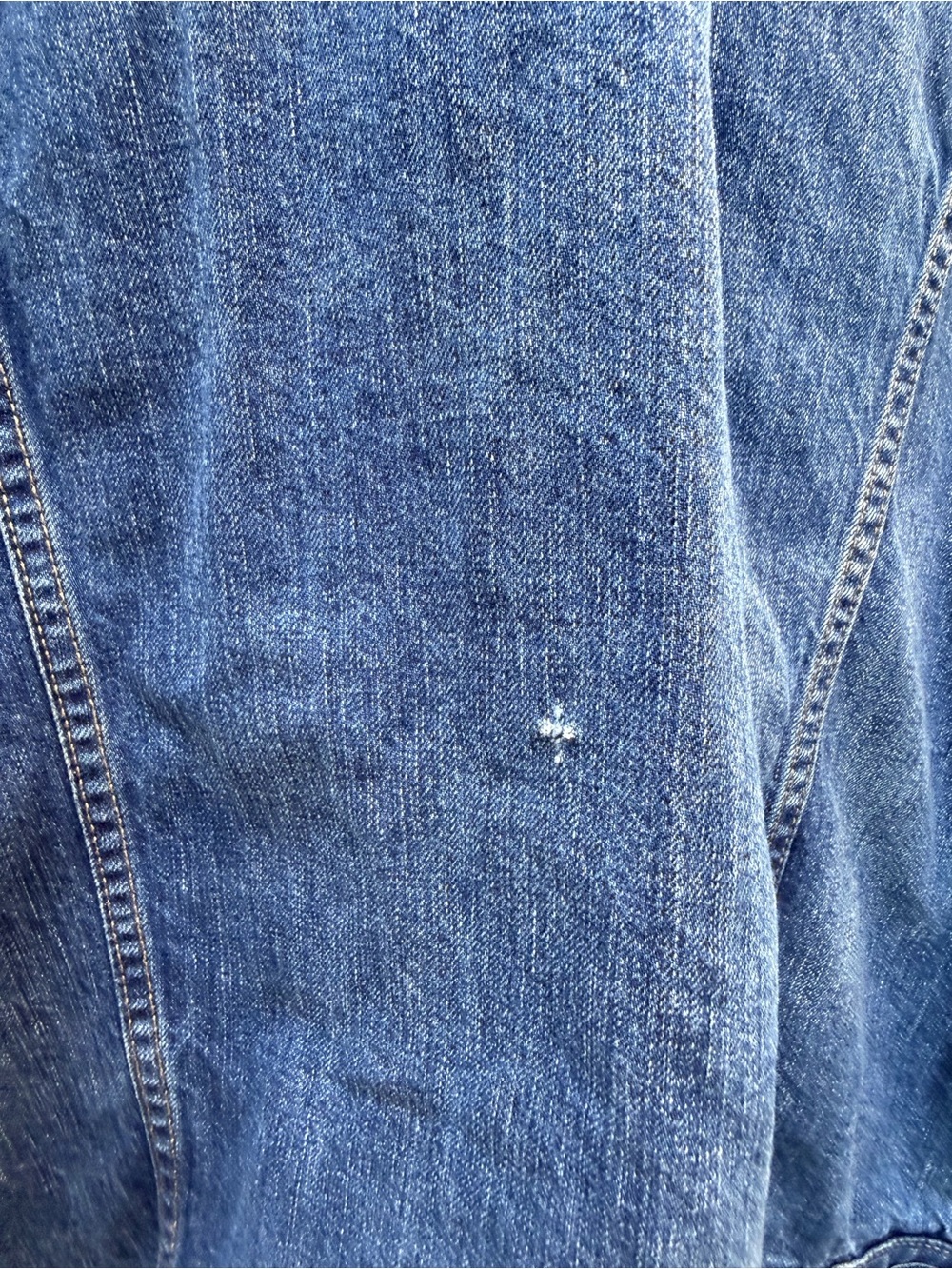 Levi’s Trucker Denim Jacket Women’s XXL Oversized Light Wash Blue Jean Jacket - Picture 10 of 14